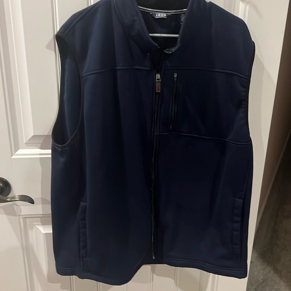 Izod  navy vest size XXL